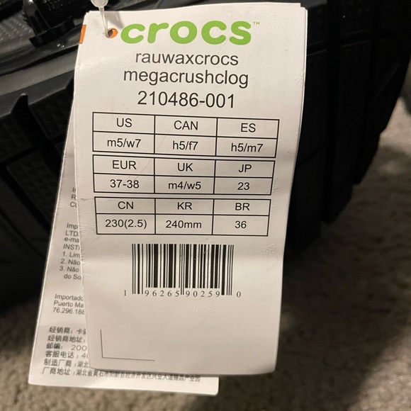 Rauw Alejandro x Crocs. Mega crush clog style. - Picture 4 of 5